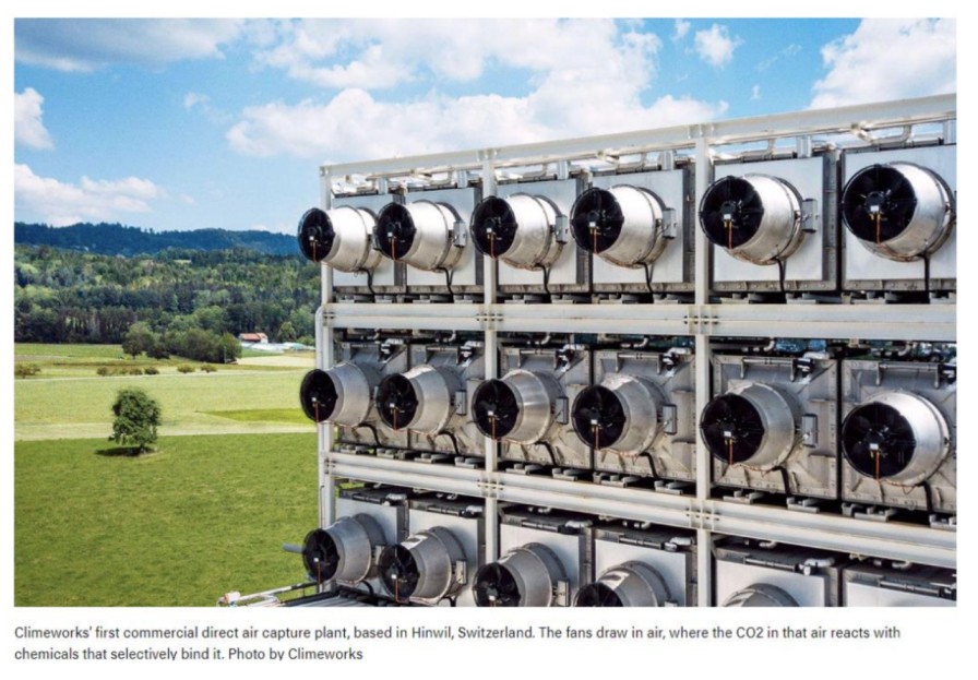 Direct Air Capture of Carbon Dioxide