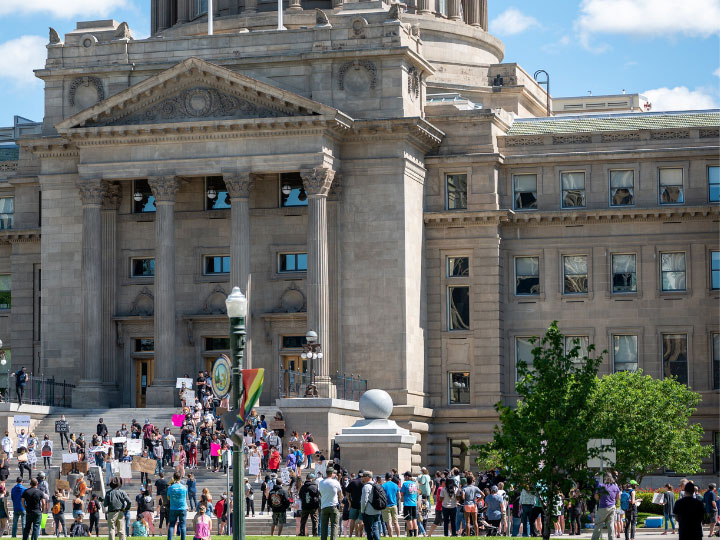 protest state capitol