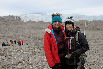 Graduate Students Munoz and Campo