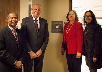 Dr. Roth Bose, Dr. Wayne Collins, Janeen Judah, Sharon Buckley