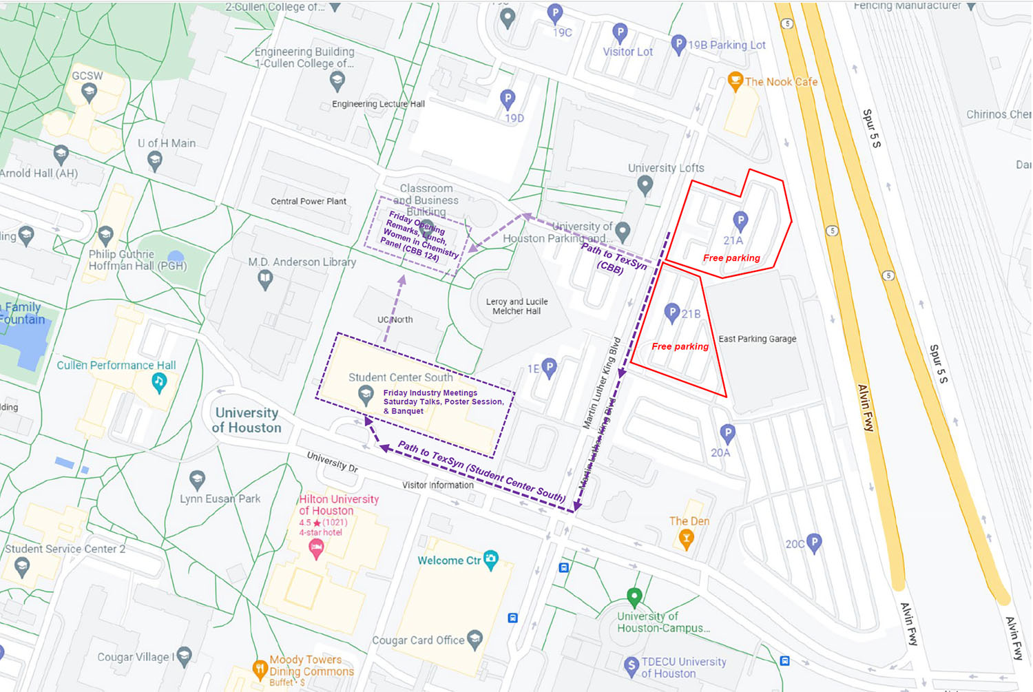 Parking Locations