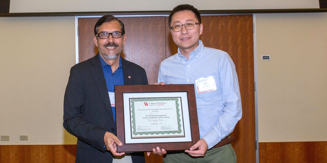 First-place Postdoctoral Oral Presentation Award